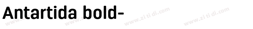 Antartida bold字体转换 Antartida bold字体转换